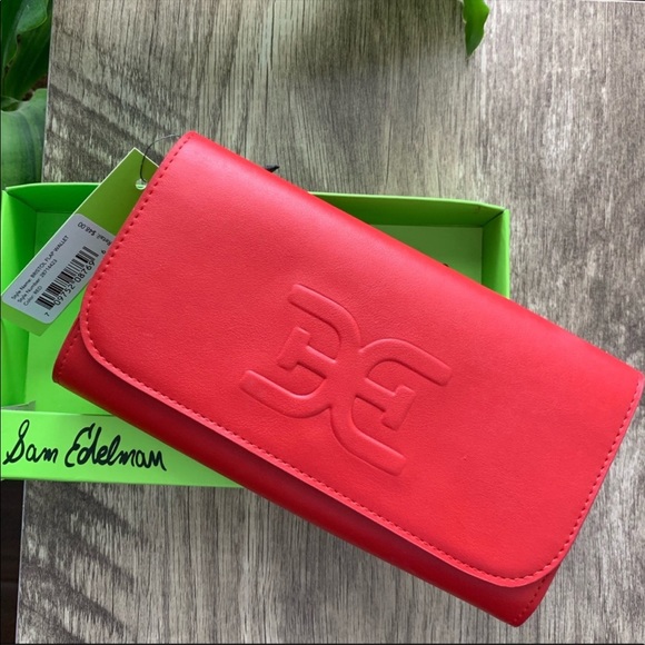 Sam Edelman Red Wallet - Picture 2 of 6